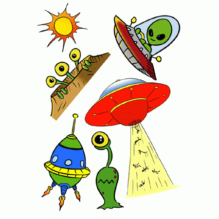 Alien Tattoos Ufo